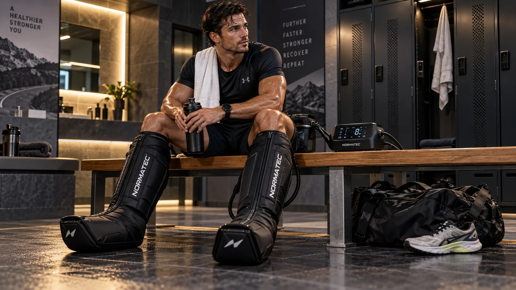 bottes de pressothérapie pour sportifs